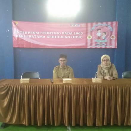 Intervensi Stunting Pada 1000 Hari Pertama Kehidupan (HPK)